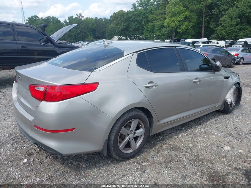 Vin: 5xxgm4a72fg449449, lot: 45926130, kia optima lx 20154