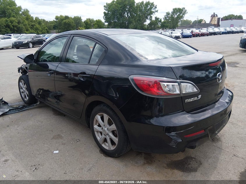 Vin: jm1bl1uf6c1529665, lot: 45926136, mazda mazda3 i sport 20123