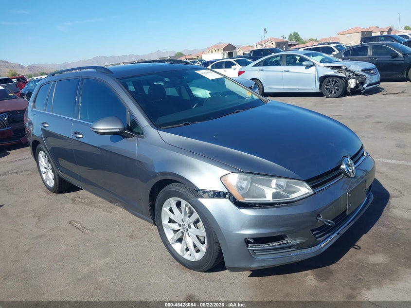 2017 Volkswagen Golf Sportwagen Tsi S/Tsi Se/Tsi Sel VIN: 3VWC17AU4HM542177 Lot: 45428084
