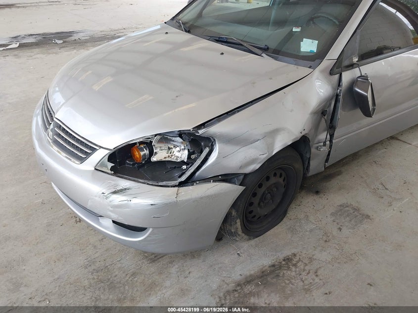 2006 Mitsubishi Lancer Es/Se VIN: JA3AJ26E96U071035 Lot: 45428199