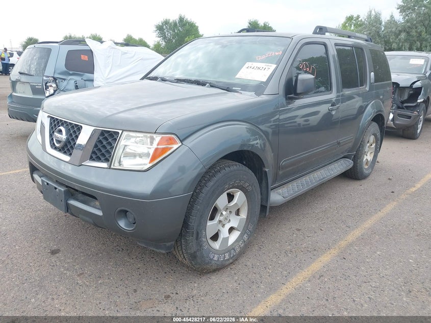 2006 Nissan Pathfinder S 5N1AR18W66C654562 photo 1