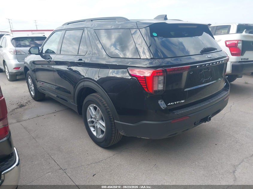 Vin: 1fmuk8dh6tgb35808, lot: 45926512, ford explorer active 20263