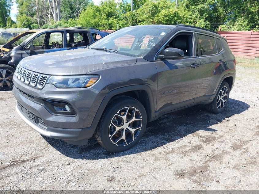 Vin: 3c4njdcn8rt131159, lot: 45926529, jeep compass limited 4x4 20242