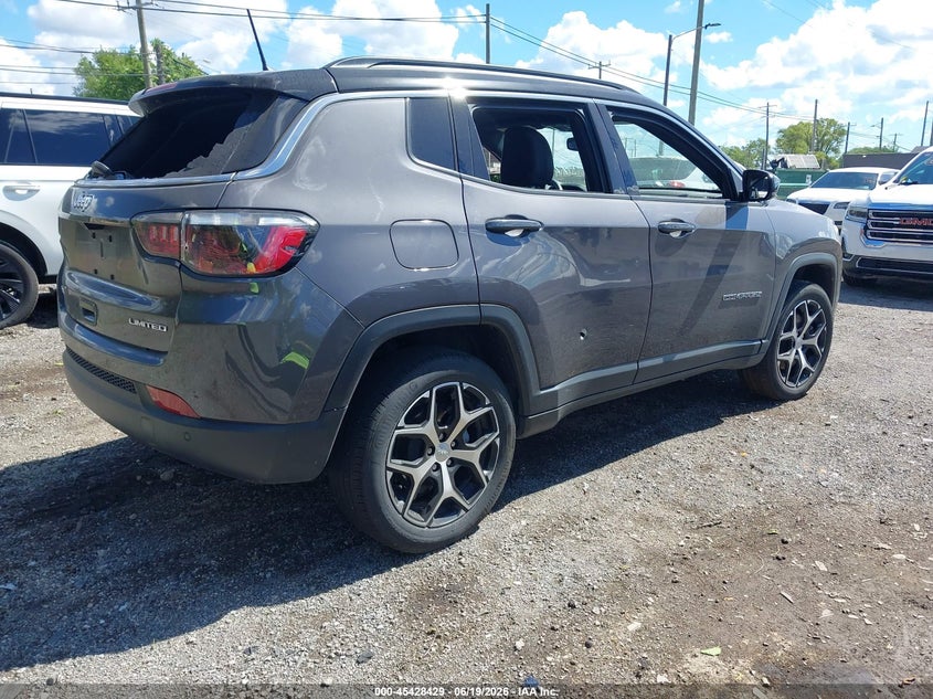 Vin: 3c4njdcn8rt131159, lot: 45926529, jeep compass limited 4x4 20244