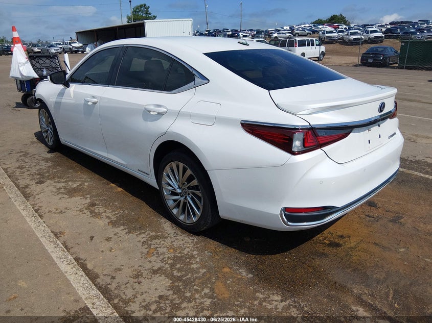 Vin: jthb21b18k2036572, lot: 45926530, lexus es 300h luxury 20193