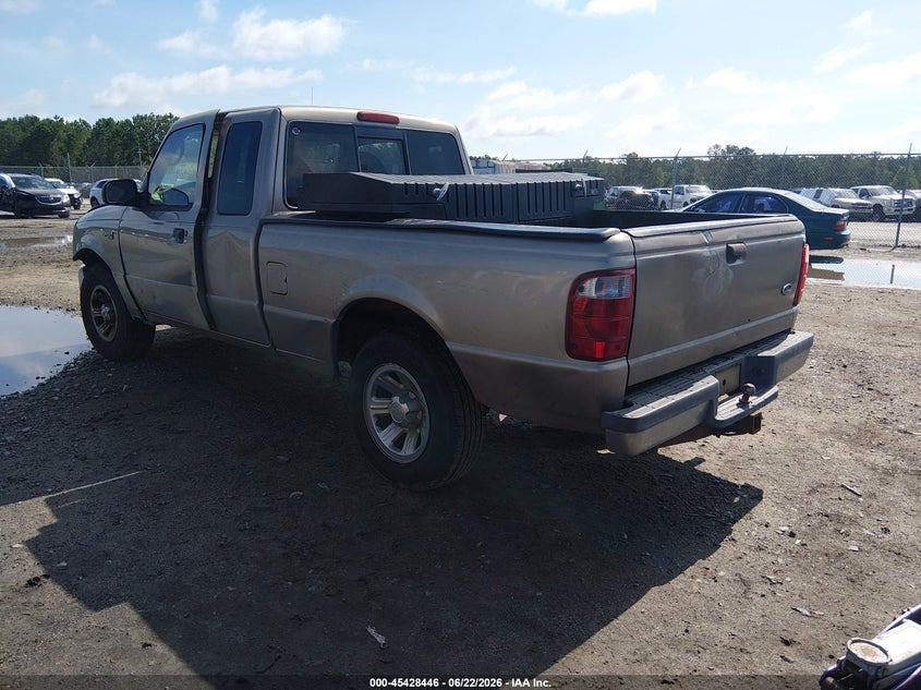 FORD RANGER 2003 VIN 1FTYR44U93PB58183