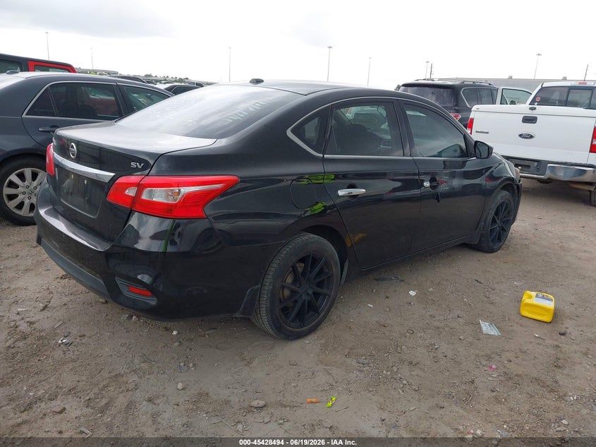 2016 NISSAN SENTRA auction photo 4