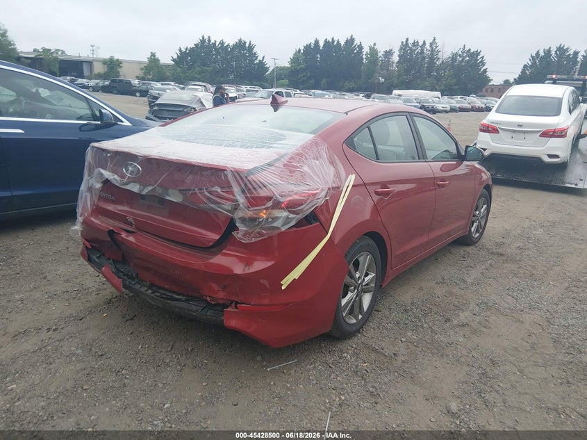 2017 HYUNDAI ELANTRA auction photo 4