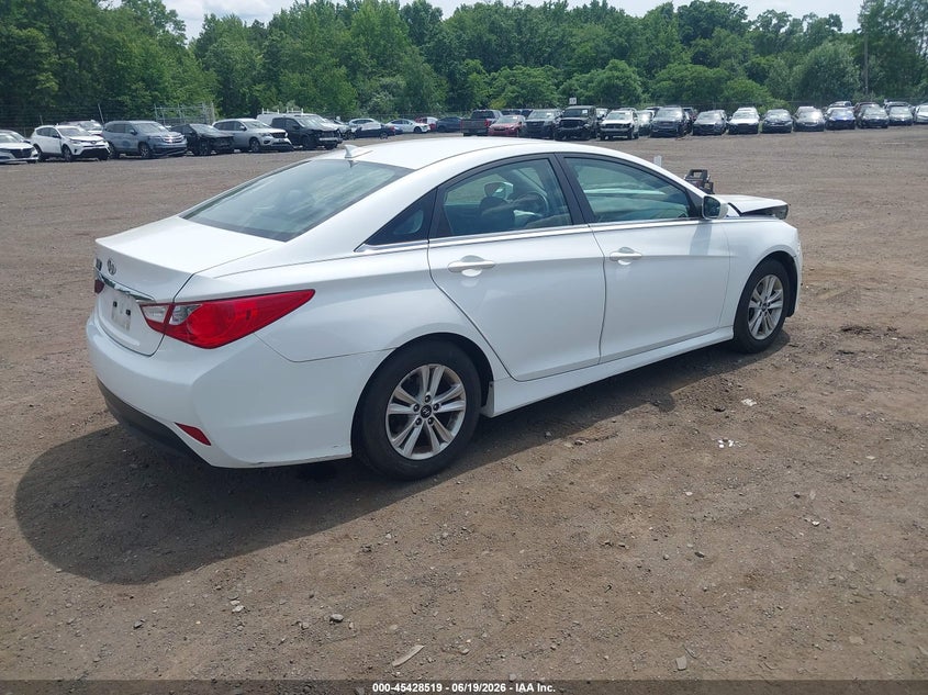 2014 HYUNDAI SONATA auction photo 4