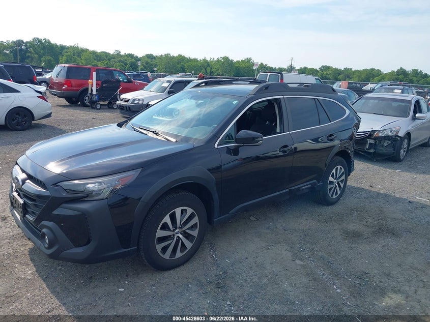 Vin: 4s4btafc3p3193224, lot: 45926703, subaru outback premium 20232