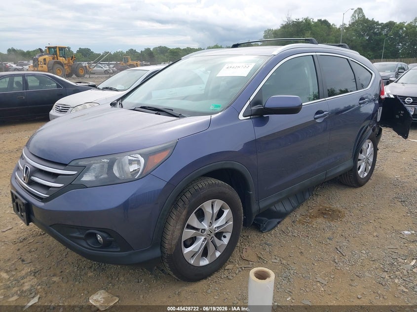 2014 Honda Cr-V Ex-L 2HKRM3H73EH518760 photo 1