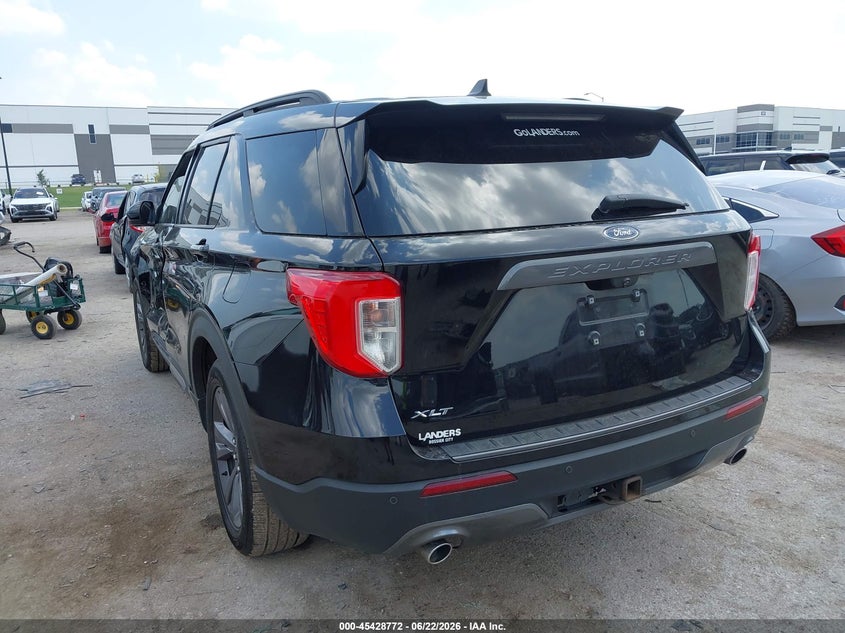 Vin: 1fmsk7dh3ngb45281, lot: 45926872, ford explorer xlt 20223
