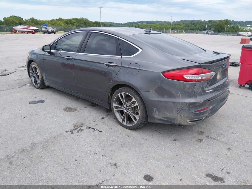 2019 FORD FUSION auction photo 3