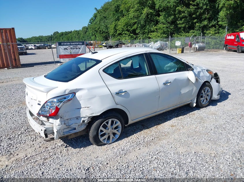 Vin: 3n1cn7ap9jl862675, lot: 45926988, nissan versa 1.6 sv 20184
