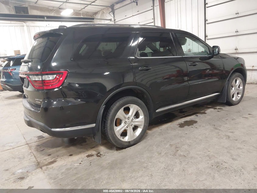 Vin: 1c4rdjdg0ec323561, lot: 45927002, dodge durango limited 20144