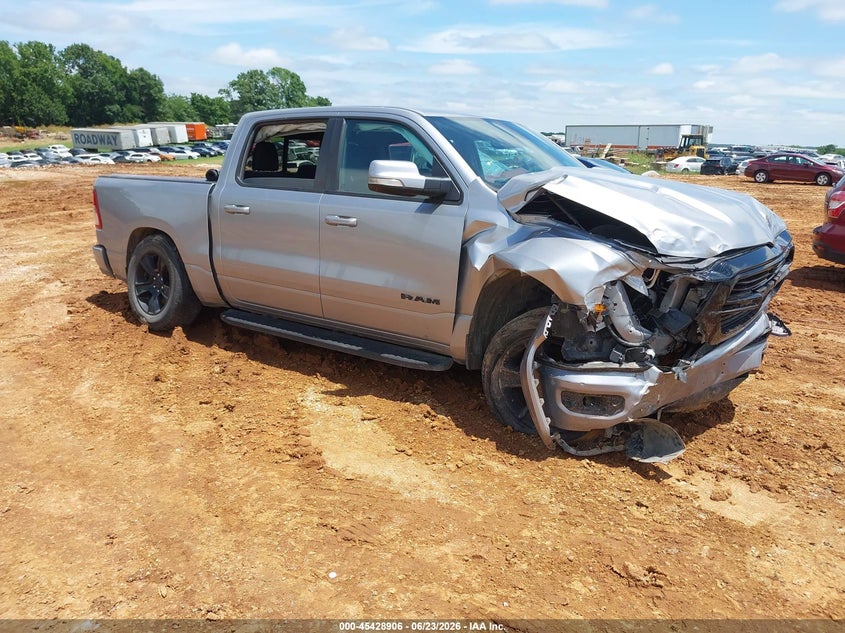 Vin: 1c6srfft9ln328180, lot: 45927005, ram 1500 big horn  4x4 5'7 box 2020 img_1