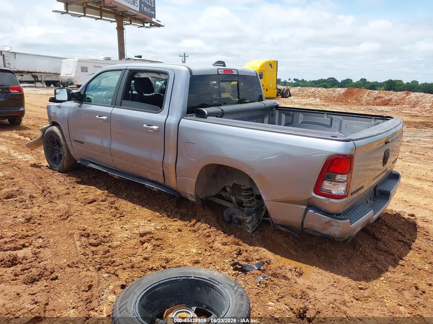 Vin: 1c6srfft9ln328180, lot: 45927005, ram 1500 big horn  4x4 5'7 box 20203