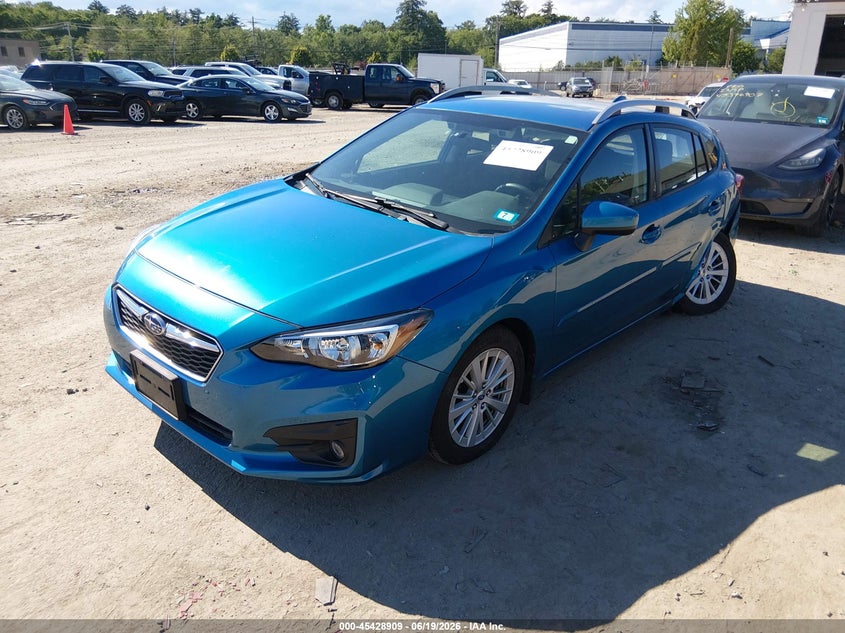 Vin: 4s3gtad68h3752680, lot: 45927009, subaru impreza 2.0i premium 20172