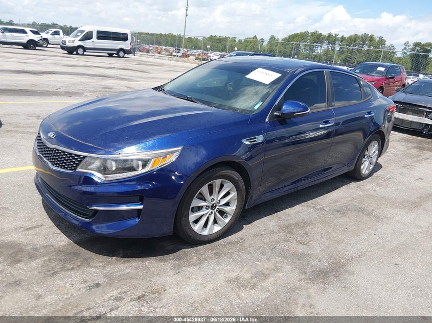 2016 Kia Optima Ex 5XXGU4L38GG115115 photo 1