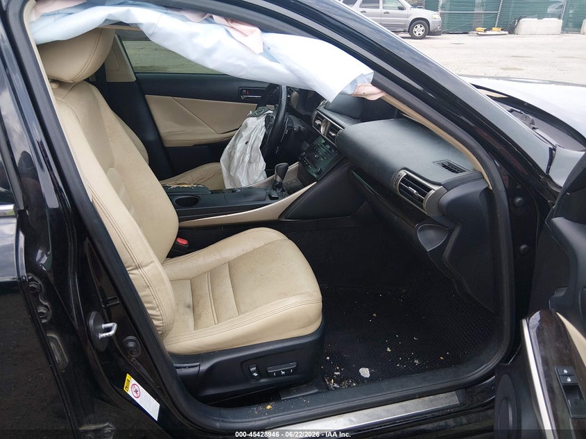 2014 LEXUS IS SEDAN 2.5L V-6 DI, DOHC, VVT, 204HP