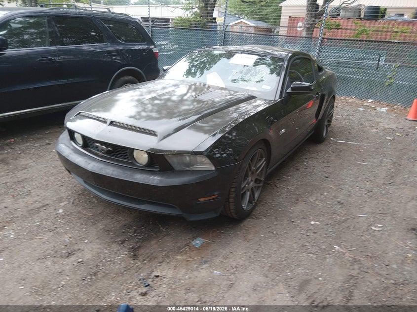 2012 FORD MUSTANG COUPE 5.0L V-8 DOHC, VVT, 412HP