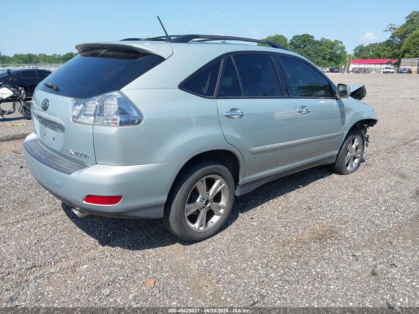 2008 LEXUS RX 400H auction photo 4