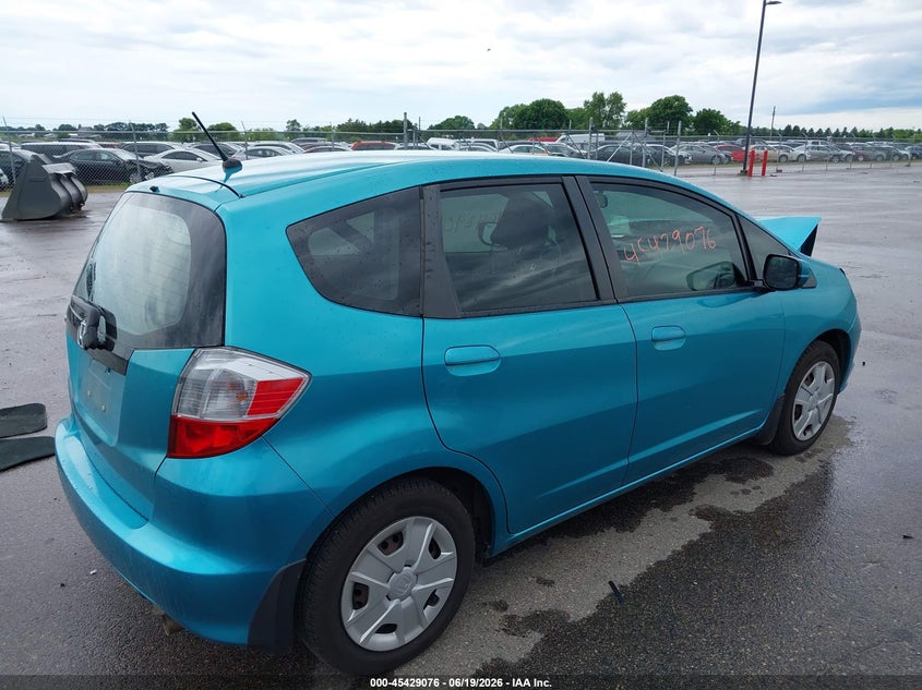 2012 HONDA FIT HATCHBACK 1.5L I-4 VVT, 117HP
