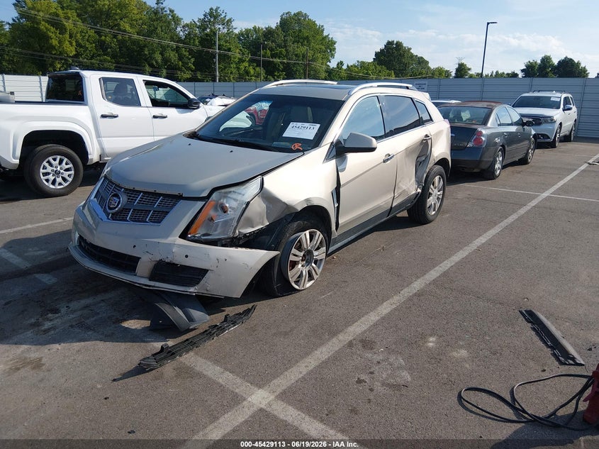 2010 CADILLAC SRX auction photo 2