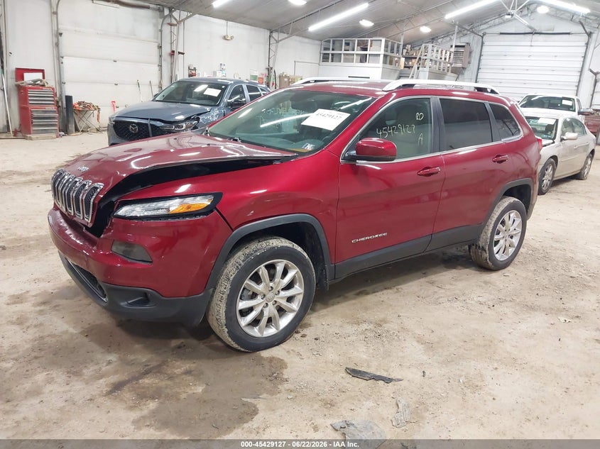 2015 Jeep Cherokee Limited 1C4PJMDS2FW636472 photo 1