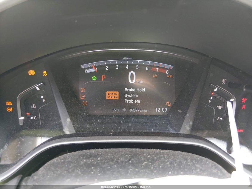 2020 HONDA CR-V auction photo 7