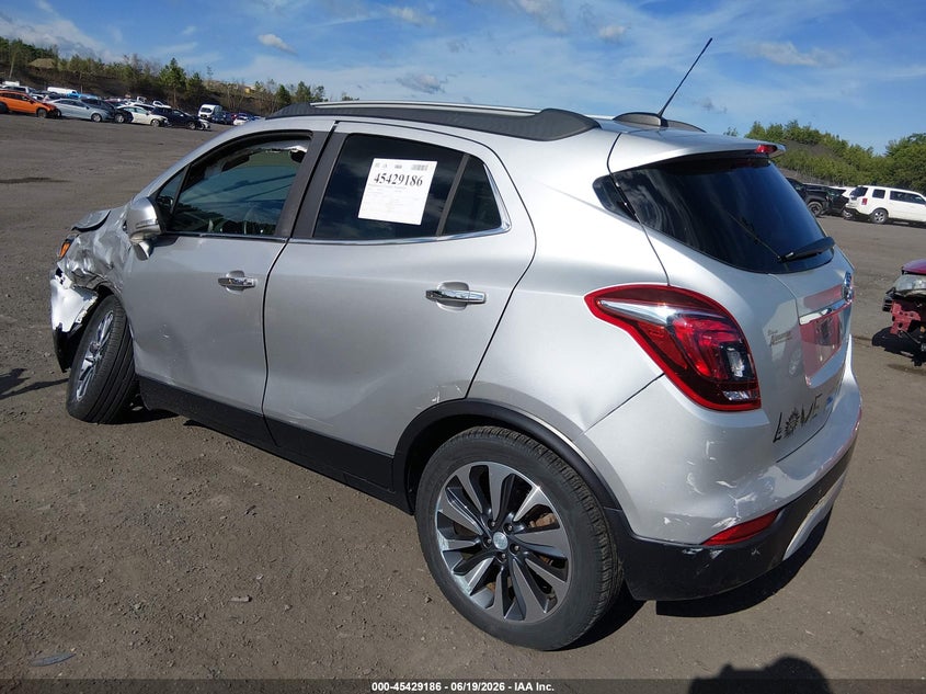 Vin: kl4cjgsm9kb728744, lot: 45927286, buick encore awd essence 20193