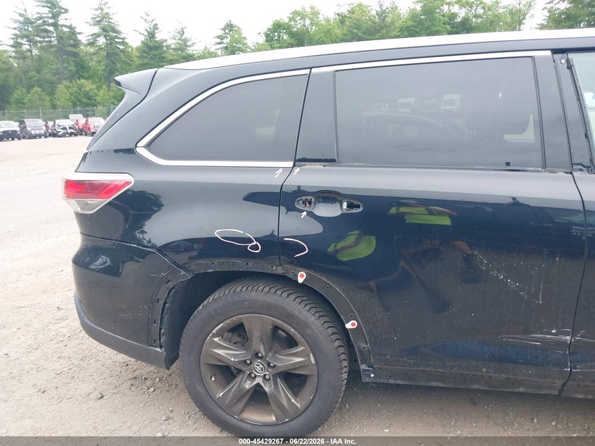 2016 TOYOTA HIGHLANDER SPORT UTILITY VEHICLE 3.5L V-6 DOHC, VVT, 270HP