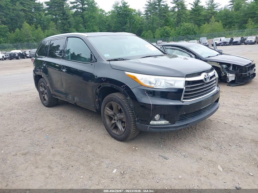 Vin: 5tddkrfh9gs258117, lot: 45927367, toyota highlander limited v6 2016 img_1