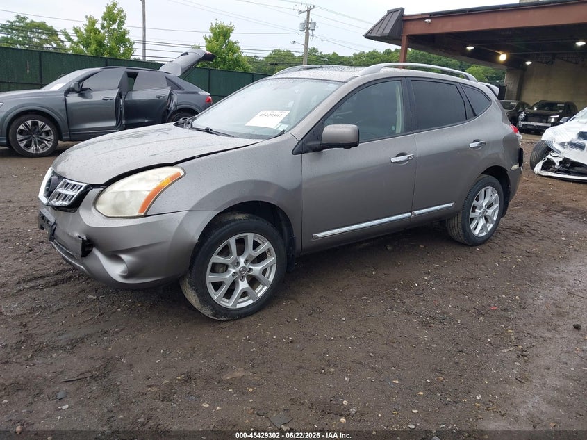 Vin: jn8as5mv9cw396310, lot: 45927402, nissan rogue sv w/sl pkg 20122