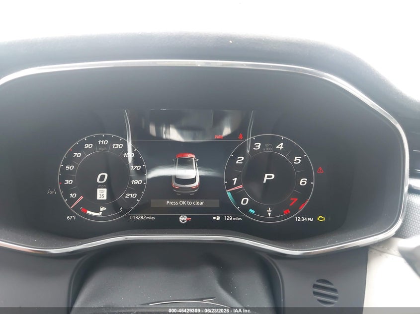 2025 Jaguar F-Pace Svr P550 Awd Automatic VIN: SADCZ2FE5SA750979 Lot: 45429309