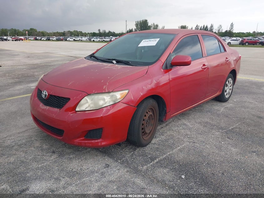 2010 Toyota Corolla Le JTDBU4EE6A9111626 photo 1