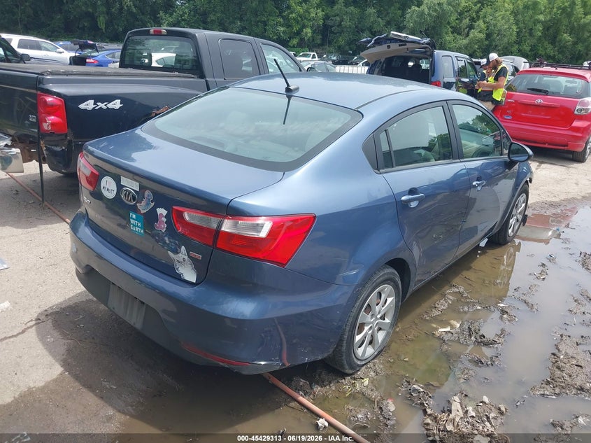 Vin: knadm4a37g6654066, lot: 45927413, kia rio lx 20164