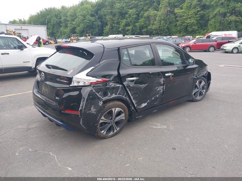 Vin: 1n4az1cv3nc553616, lot: 45927415, nissan leaf sv 40 kwh 20224