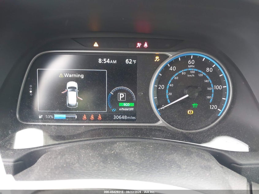 2022 Nissan Leaf Sv 40 Kwh VIN: 1N4AZ1CV3NC553616 Lot: 45429315
