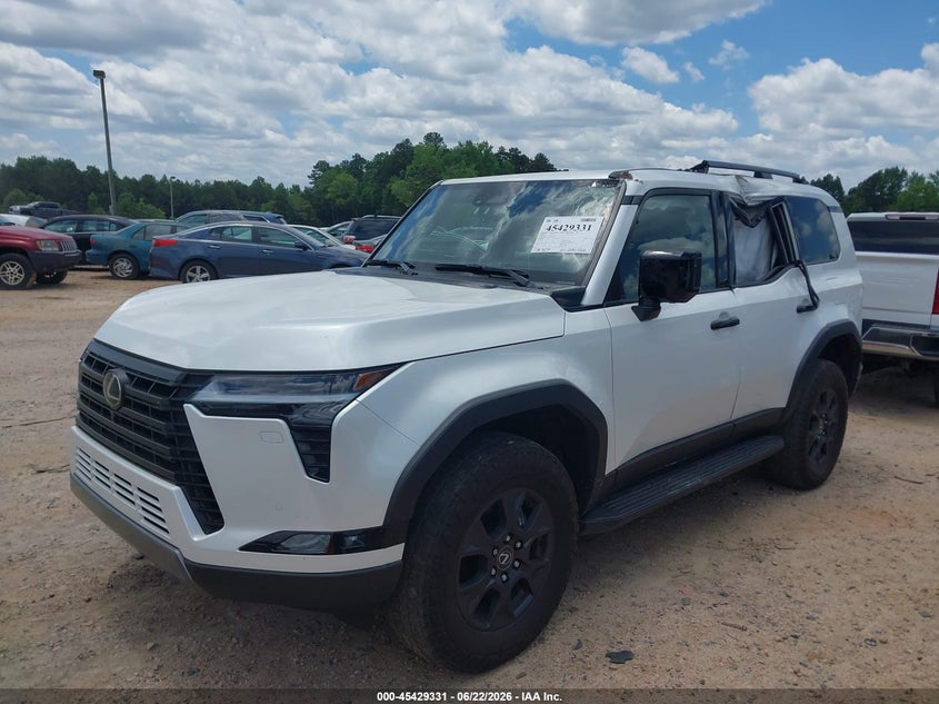 Vin: jtjtbcdx6r5032044, lot: 45927431, lexus gx 550 overtrail+ 20242