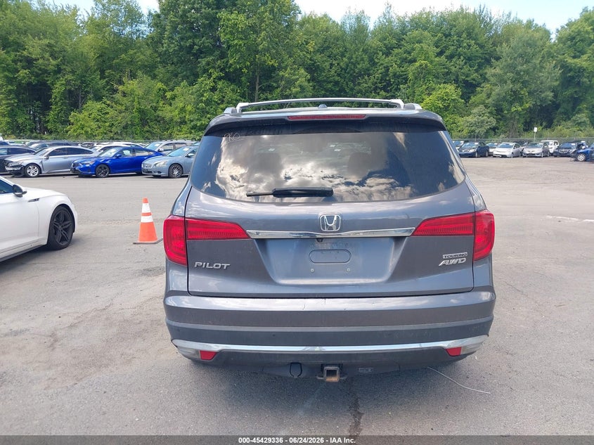 HONDA PILOT 2017 VIN 5FNYF6H93HB043316