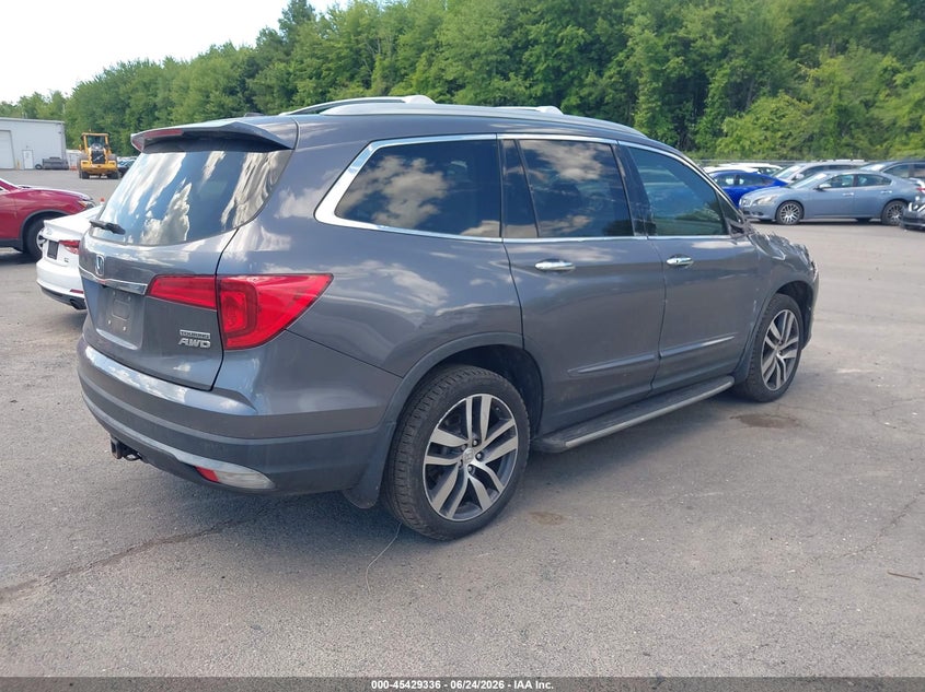 Vin: 5fnyf6h93hb043316, lot: 45927436, honda pilot touring 20174