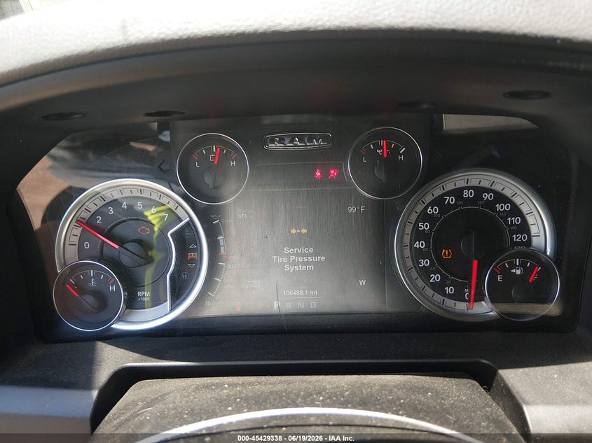 2017 RAM 1500 TRUCK 5.7L V-8 VVT, 395HP