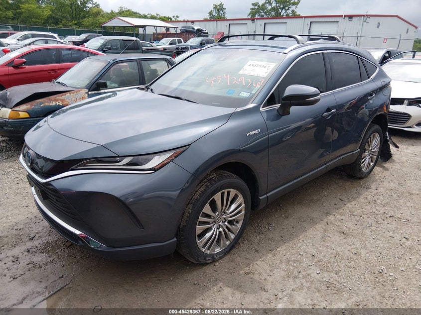 2021 Toyota Venza, Левый зад, IAAI, VIN JTEAAAAH2MJ006776 — фото 2