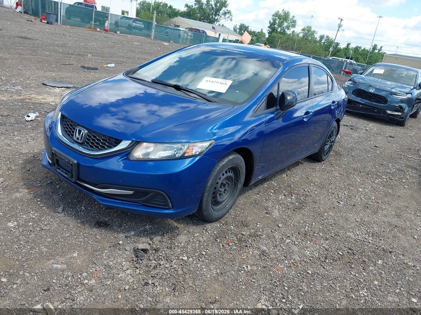2013 Honda Civic Lx 19XFB2F53DE061102 photo 1