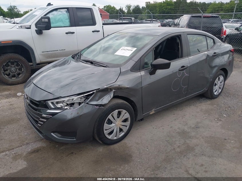 Vin: 3n1cn8dv0sl844163, lot: 45927518, nissan versa 1.6 s 20252