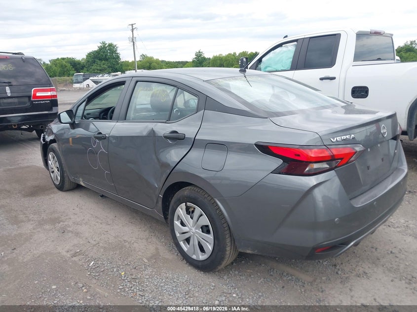 Vin: 3n1cn8dv0sl844163, lot: 45927518, nissan versa 1.6 s 20253