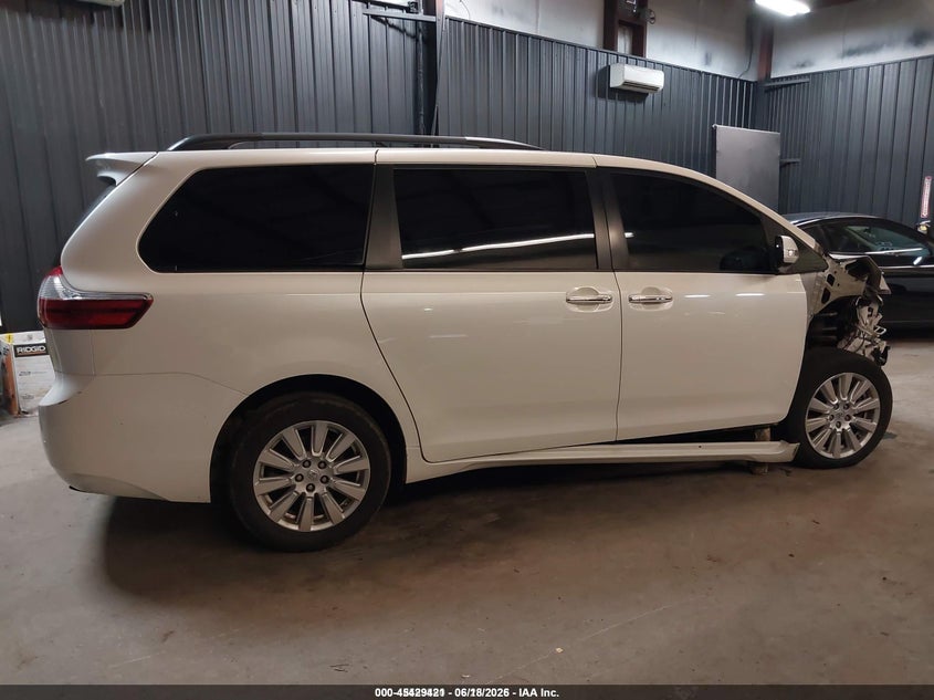 TOYOTA SIENNA 2017 VIN 5TDDZ3DC4HS147699