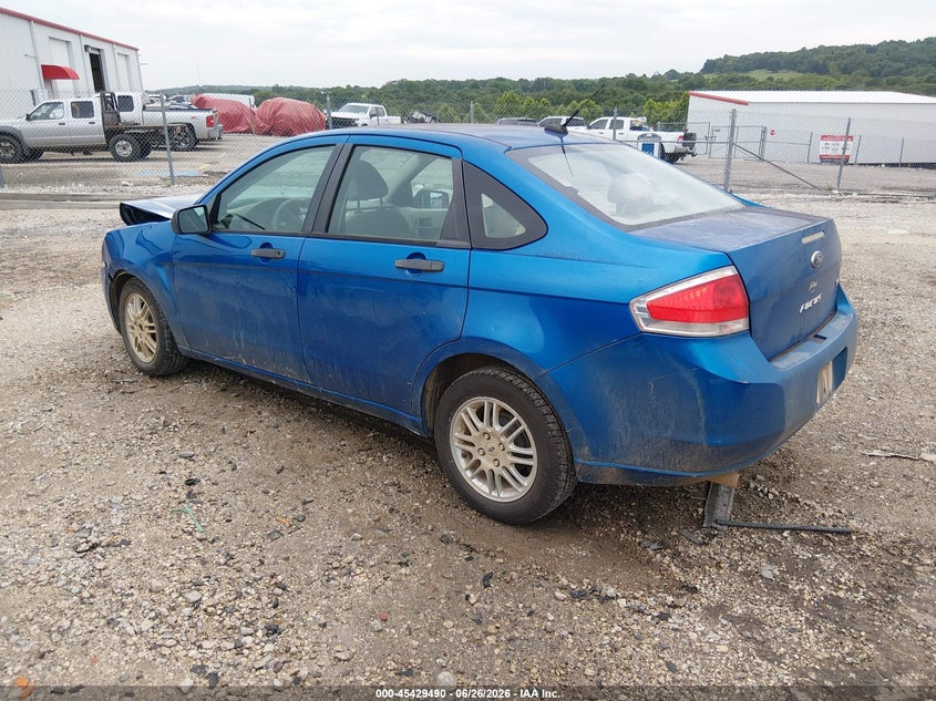 Vin: 1fahp3fn1bw106711, lot: 45927590, ford focus se 20113