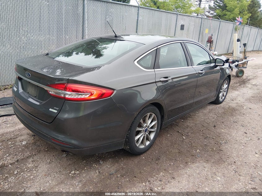 2017 FORD FUSION auction photo 4